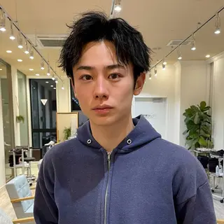 パーマ メンズ カネタカ マサキのヘアスタイル