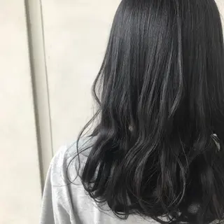 セミロング カラー パーマ ヘアアレンジ 鈴木 拓海のヘアスタイル