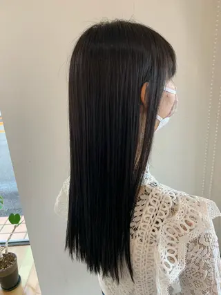 カラー 柴田 結衣のヘアスタイル