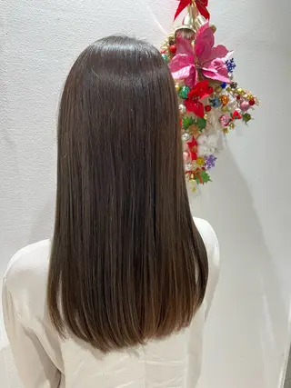 ロング カラー 小顔似合わせカット/ レイヤー/maiのヘアスタイル