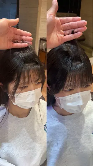 セミロング 艶色&髪質改善 ✨ヨシムラユウシのヘアスタイル