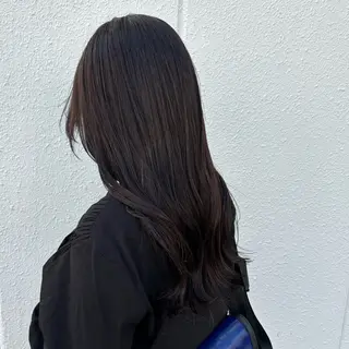 ロング 🎀ハイトーン/ 艶カラー/夕月🎀のヘアスタイル