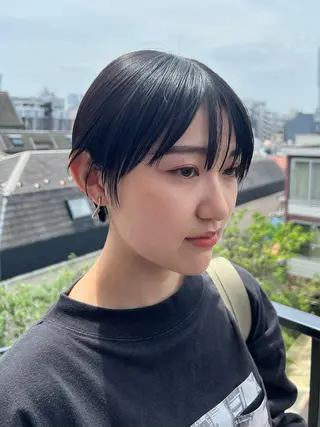 ショート loka所属・山本 晶大のヘアスタイル