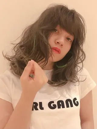 ロング カラー 艶髪/モテヘア🎀 MIHOのヘアスタイル