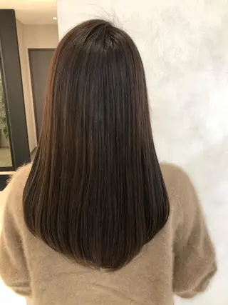 ロング カラー 天野 涼のヘアスタイル
