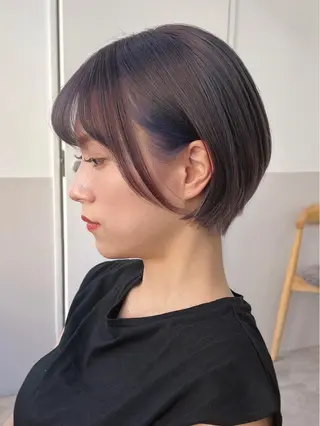 ショート 夏山 秀憲のヘアスタイル