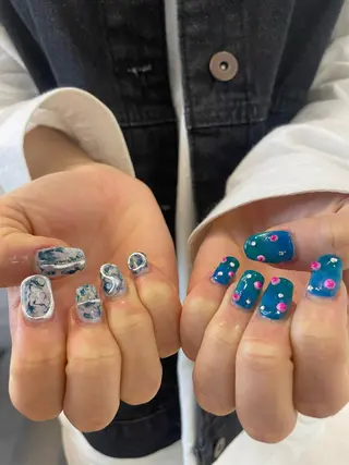 ネイル hair&nail ☯️アイリ☯️のネイルデザイン