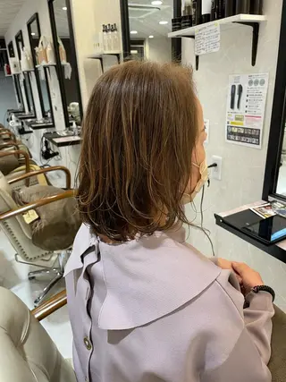 ミディアム カラー 本店店長☆ 前原海翔のヘアスタイル