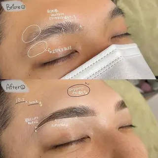 メンズ アイブロウ メンズ脱毛&メンズ眉毛  美的男子所属・メンズ眉＆メンズ脱毛 美的男子のその他イメージ