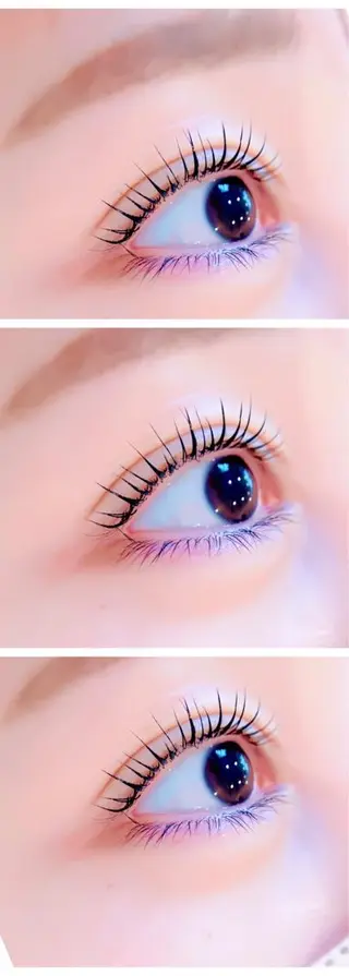 メンズ マツエク・マツパ アイブロウ eyelash salon 3+所属・3+ MIYUKIのマツエク・マツパデザイン