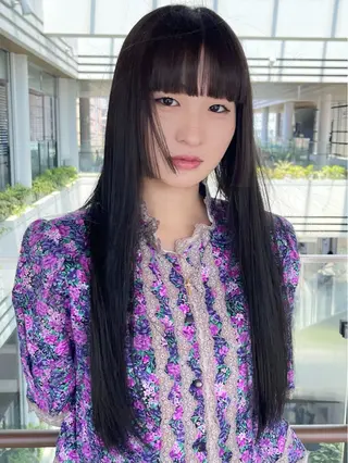 ロング 園田 渉 ◤SHIKIO◢のヘアスタイル