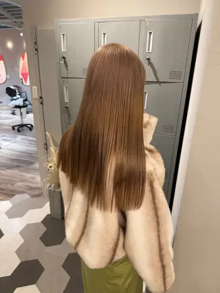 ロング カラー ブリーチ/アレンジ 天満/chihiroのヘアスタイル