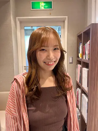 ロング カラー dogstar小林諒 レイヤー/パーマのヘアスタイル