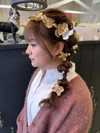 ロング 細沼 葵のヘアスタイル
