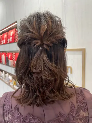 ヘアアレンジ EARTH富山婦中店 2026新卒20万〜のヘアスタイル