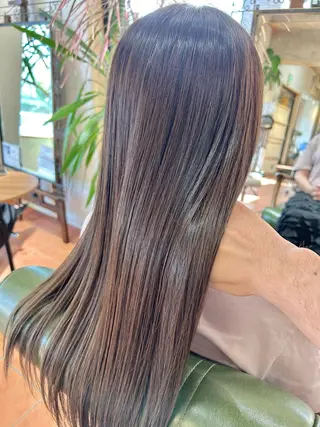 ロング カラー 石井 佑樹のヘアスタイル