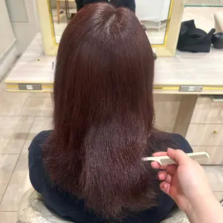 セミロング カラー ♡ RUNA ♡のヘアスタイル