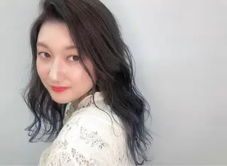 セミロング カラー Sherry/R 三川町 ayakaのヘアスタイル