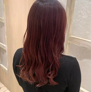 ロング カラー ハイトーンカラー/ ケアブリーチ🎀あやのヘアスタイル