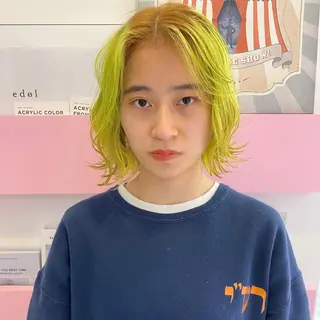ショート カラー ボブ特化✨ 松本竜之介のヘアスタイル