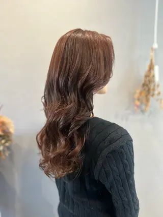 ロング カラー K Harukaのヘアスタイル