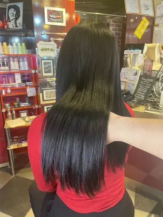 セミロング カラー 👑派手髪/カット 👑ANRYのヘアスタイル