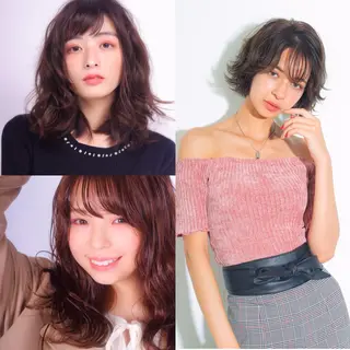 カラー タカ ユキのヘアスタイル
