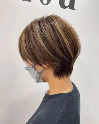 ショート RAYGLOW  by HEADLIGHT ひたちなか店所属・ナチュラル/ボブ/ レイヤー/後藤健吾のヘアスタイル