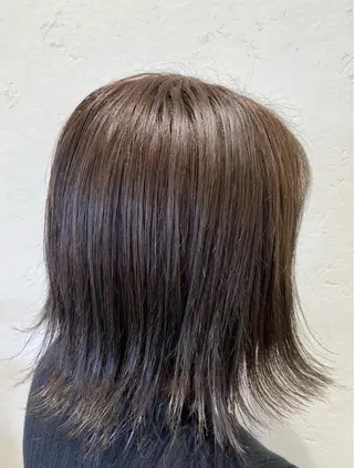 カラー フェニーチェ高崎所属・鶴谷 麻衣のヘアスタイル