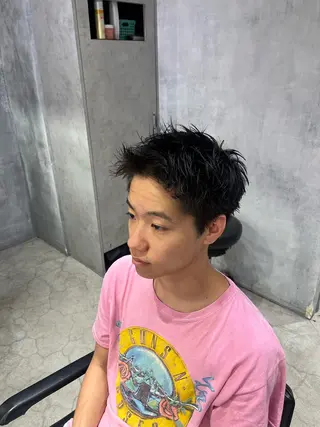 ショート メンズ 🔥特殊パーマ🔥 歩夢のヘアスタイル