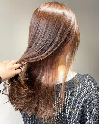 ロング かりん髪質改善 /メンズカットのヘアスタイル