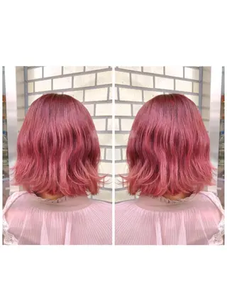 ショート カラー ブリーチ/髪質改善 🍊店長MASAKiのヘアスタイル