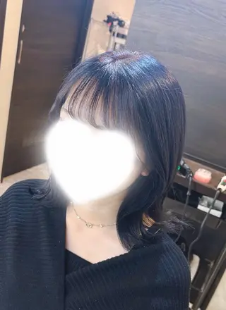 ミディアム 荻野 ひなのヘアスタイル