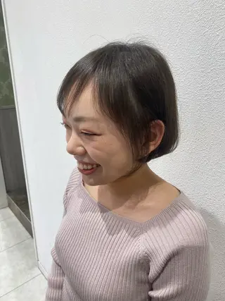 ショート カラー 🩶米澤 美月🩶のヘアスタイル
