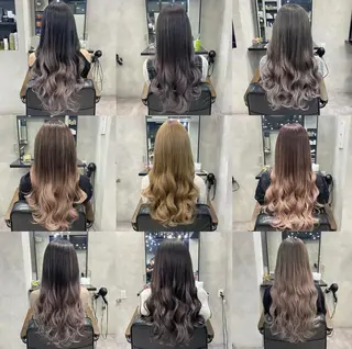 ロング カラー ar+ ❤︎ maiのヘアスタイル