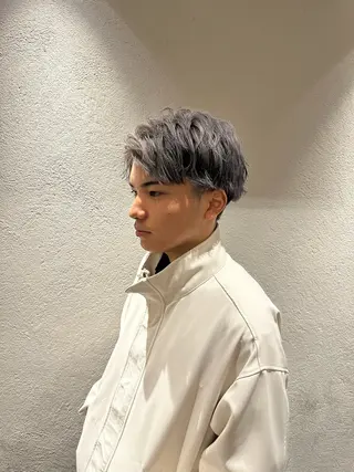 ショート カラー メンズ 溜 一太のヘアスタイル