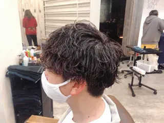 カラー パーマ メンズ ケイゴ【店長】 メンズパーマ特化のヘアスタイル