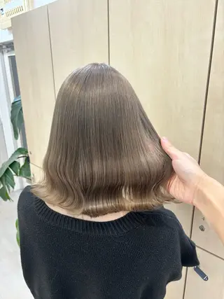 ロング I S所属・🌿透明感カラー 縮毛矯正✨かずきのヘアスタイル