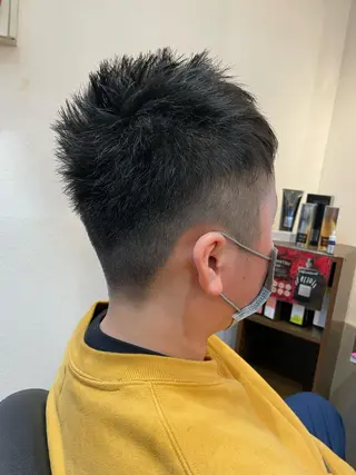 メンズ キッズ molla所属・浅香山✨美髪✨ やまもとあきこのヘアスタイル