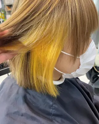 ショート カラー hair make HY所属・木下 広太のヘアスタイル