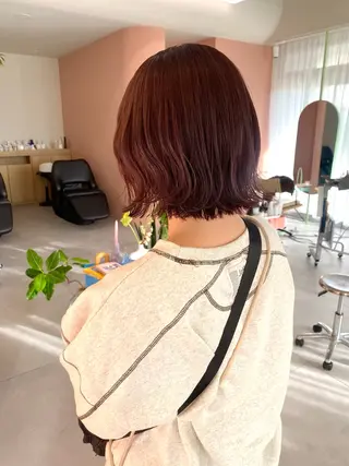 ショート カラー akim kaminoke所属・矢場町 🌟yopiのヘアスタイル