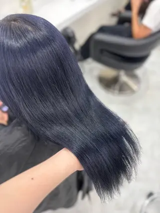 ロング 渋谷🥇wカラー 特化美容師のヘアスタイル