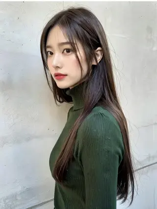 ロング 髪質改善🇰🇷 レイヤーカット/梅田のヘアスタイル
