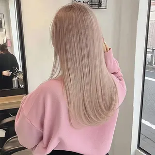 カラー corazon ブリーチのヘアスタイル