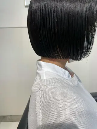 ショート カラー vain所属・パーマウルフショート 濱田匠のヘアスタイル