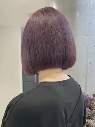 ミディアム 🎀ハイトーン特化 konomi🎀のヘアスタイル