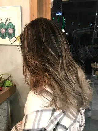 ロング カラー 竹嶌 健吾のヘアスタイル