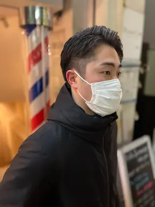 ミディアム 縮毛矯正/パーマ 宮河 惇💈のヘアスタイル