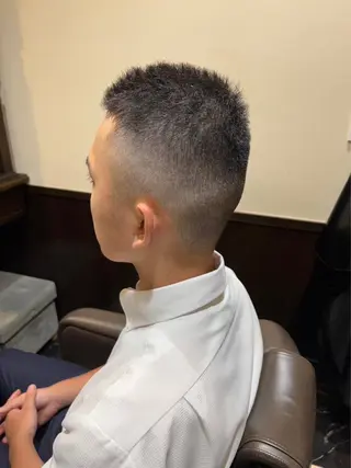 ショート メンズ ヒロ銀座ヘアーサロン池袋 サンシャイン通り店所属・カットモデル 募集/松本大岐のヘアスタイル