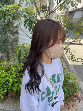 セミロング 亀川蓮 Agu hairのヘアスタイル